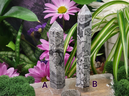 Mexican Lace Agate Towers