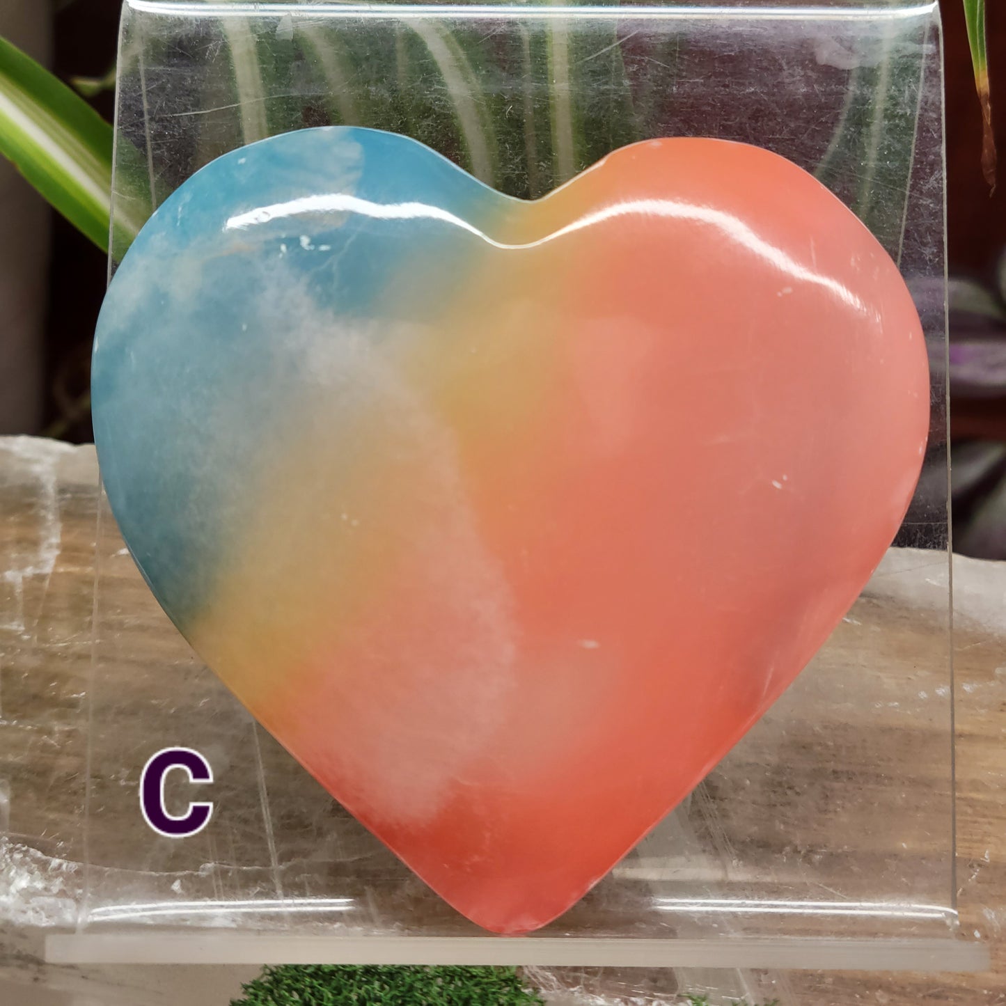 Dyed Onyx Hearts