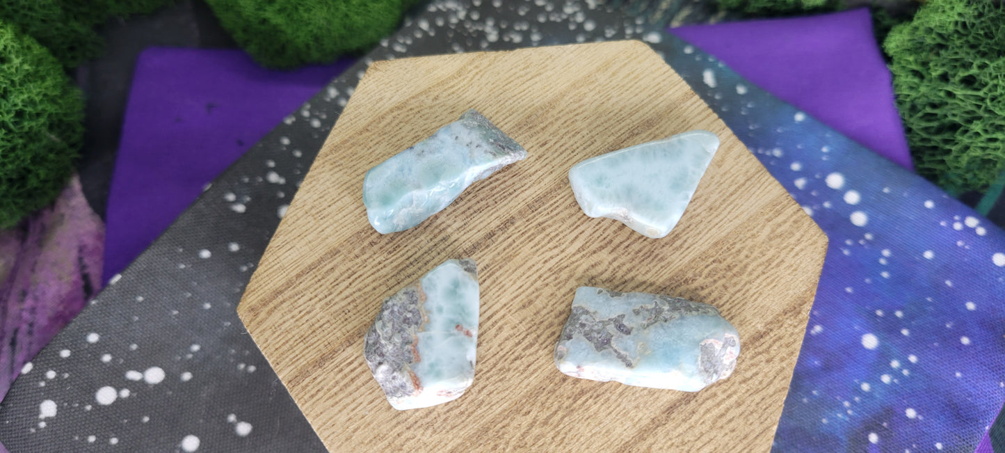 Larimar Pieces - Rock Bottom Jewelry & Engraving