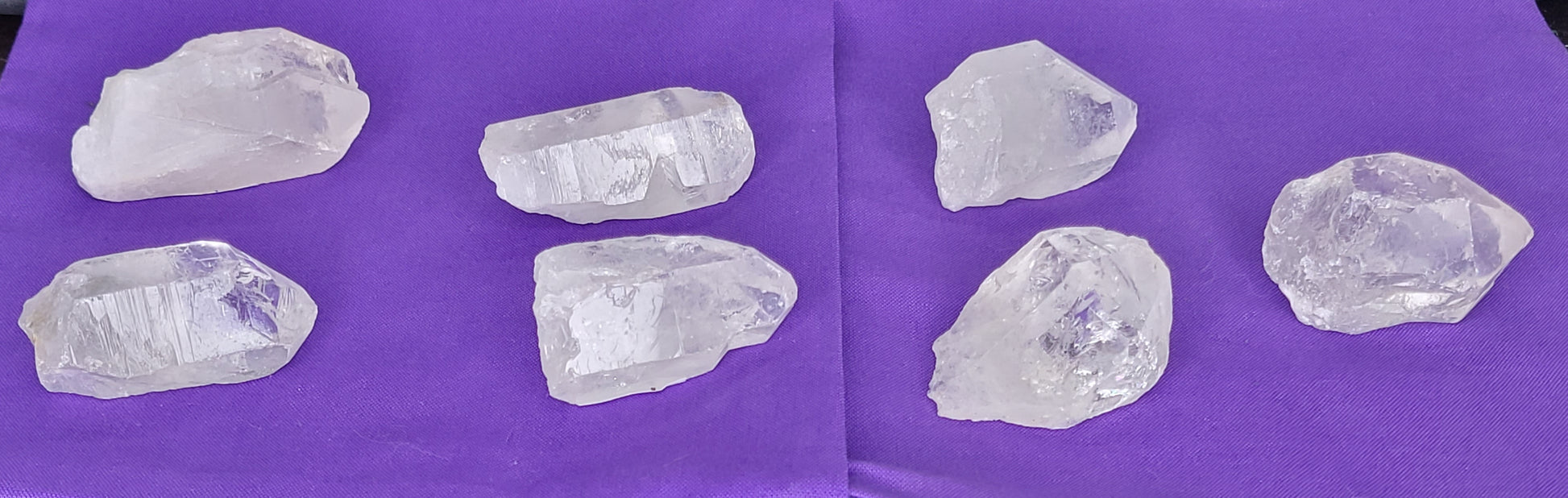 Raw Clear Quartz Points - Rock Bottom Jewelry & Engraving