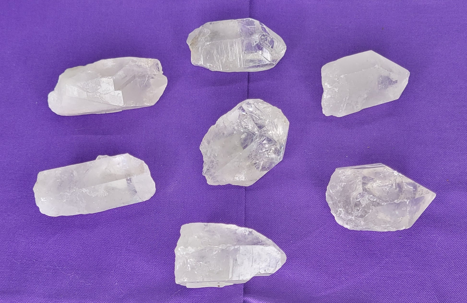 Raw Clear Quartz Points - Rock Bottom Jewelry & Engraving