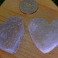 Quartz Cluster Hearts - Rock Bottom Jewelry & Engraving