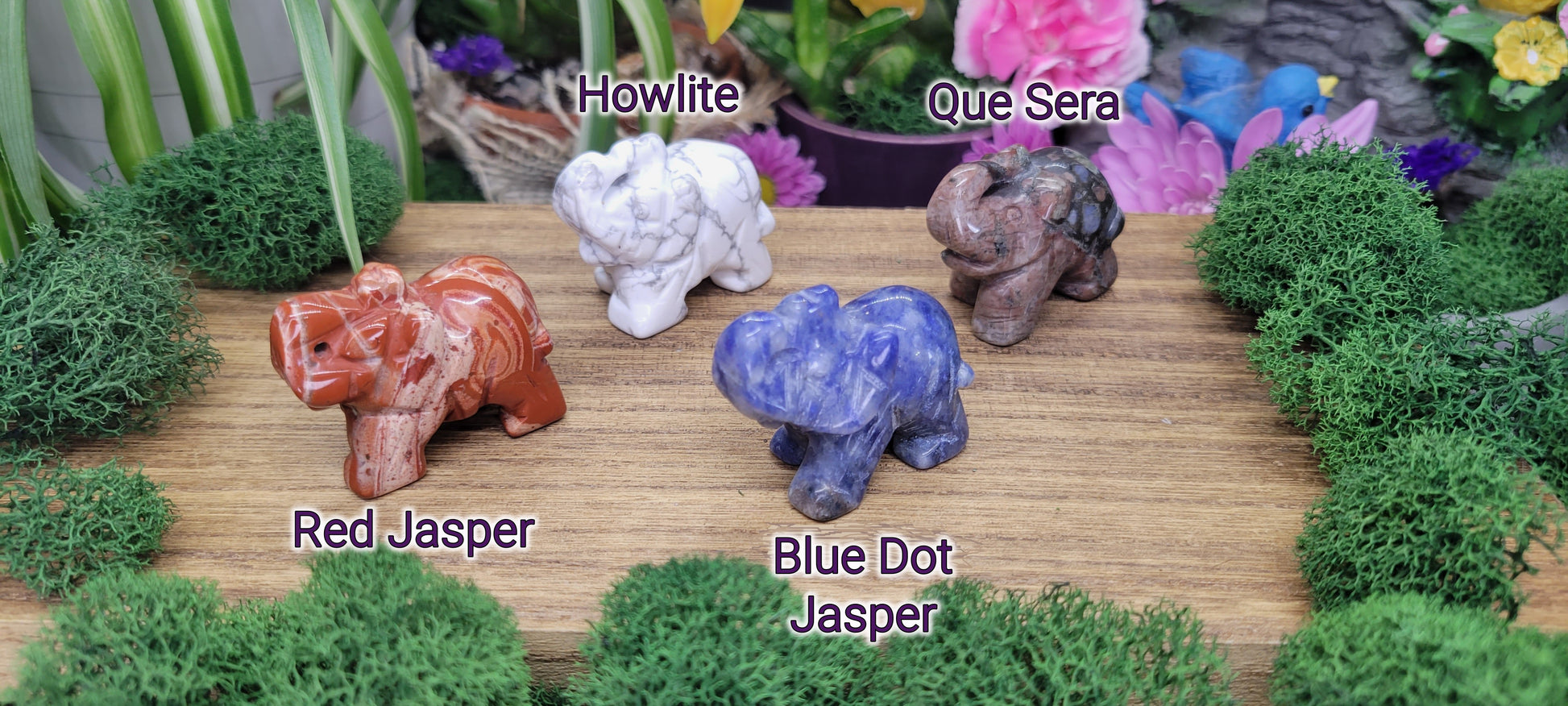 Small Elephant Carvings - Rock Bottom Jewelry & Engraving