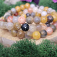 Mixed Agate Stretch Bead Bracelets