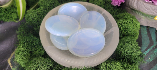 Opalite Worry Stone - Rock Bottom Jewelry & Engraving