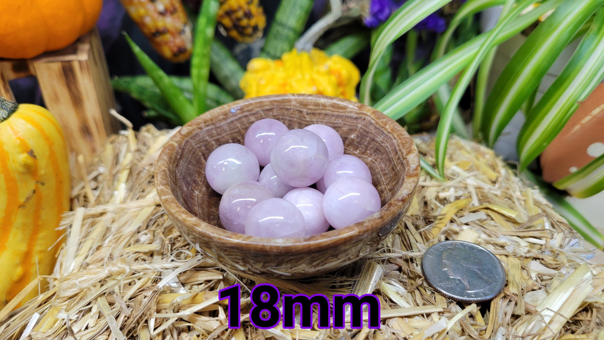 Kunzite Mini Spheres - Rock Bottom Jewelry & Engraving