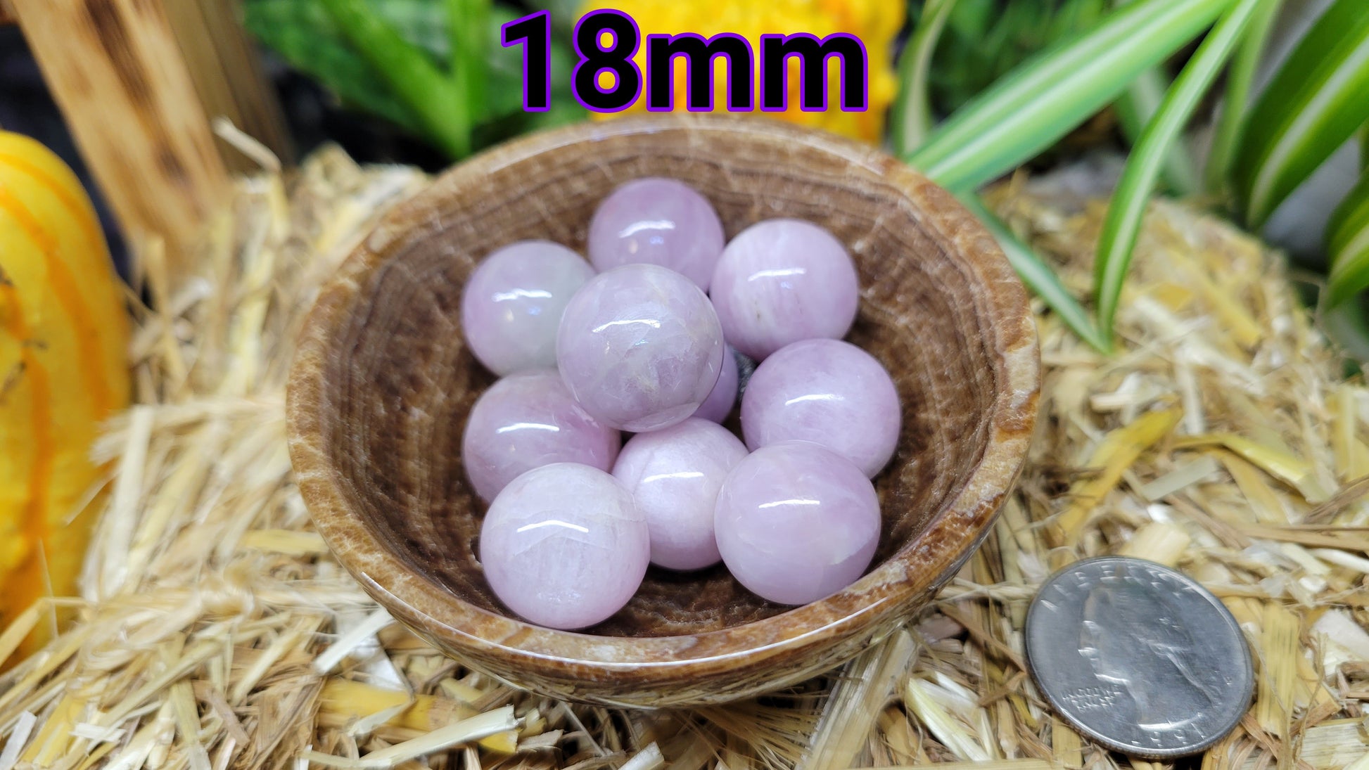 Kunzite Mini Spheres - Rock Bottom Jewelry & Engraving