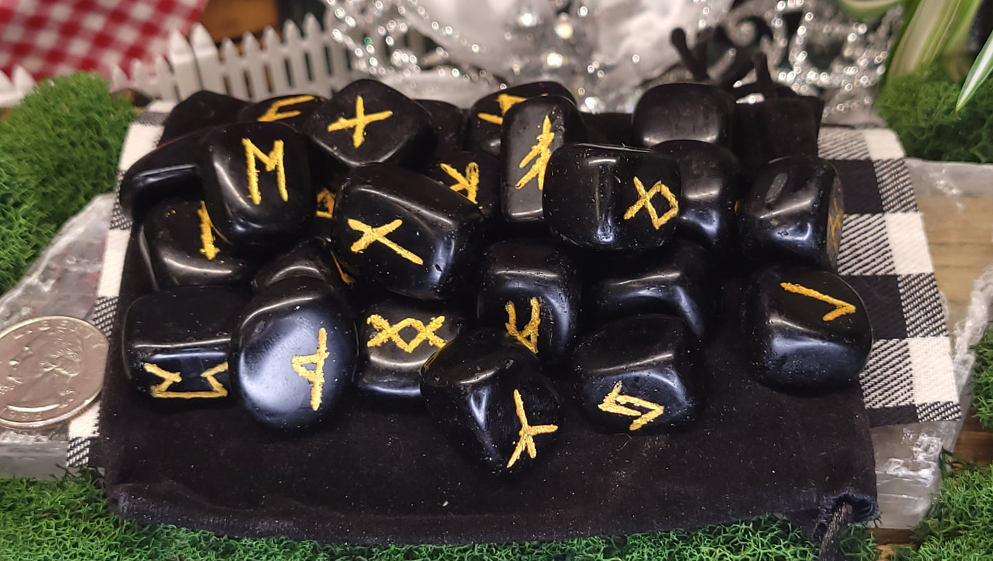Obsidian Rune Box Set