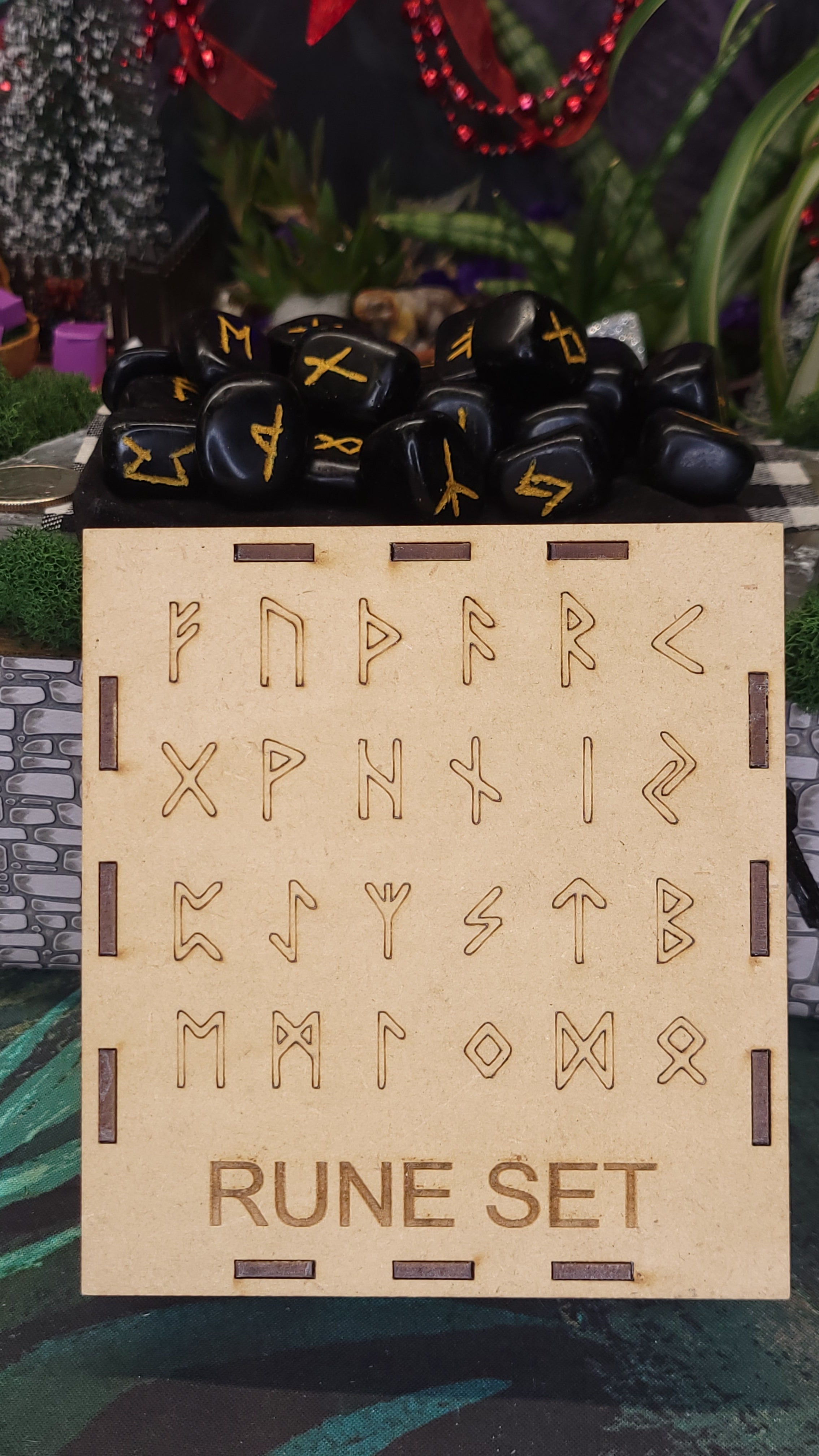 Obsidian Rune Box Set – Rock Bottom Jewelry & Engraving
