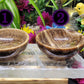 Chocolate Calcite Bowls