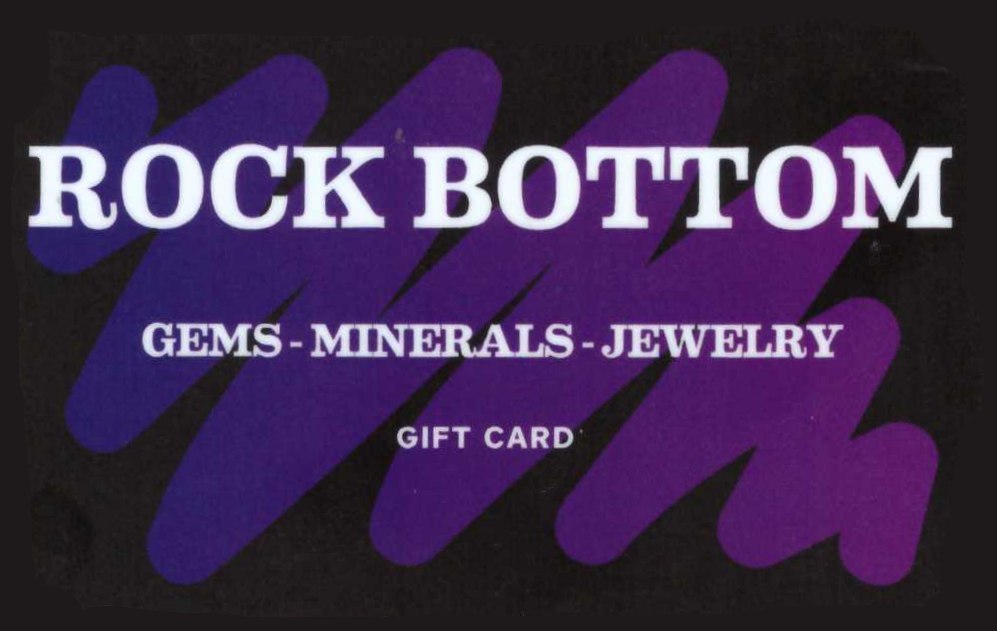 Rock Bottom Gift Card - Rock Bottom Jewelry & Engraving