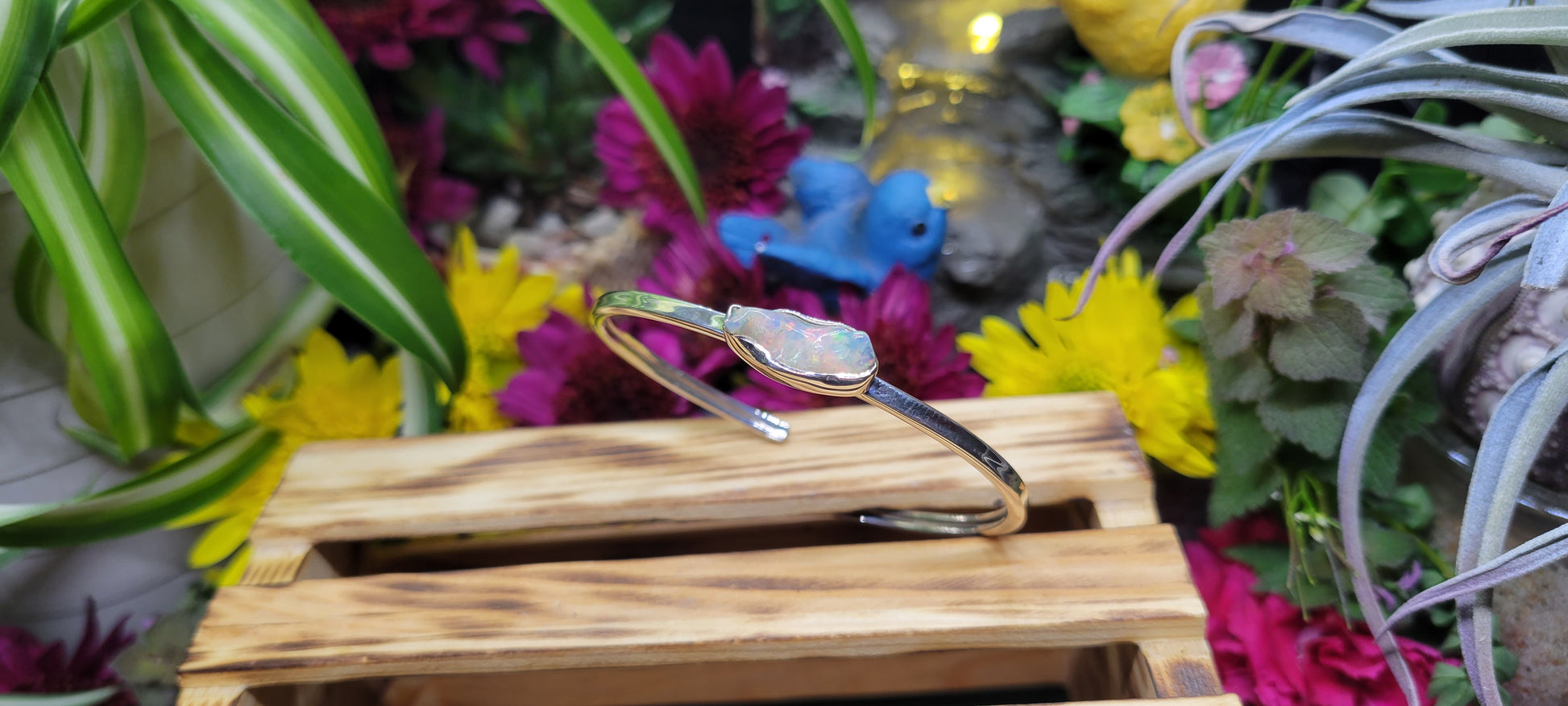 Opal Flex Bracelet - Rock Bottom Jewelry & Engraving
